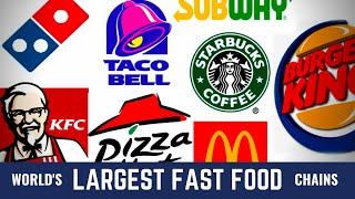 Top 10 | Largest Fast Food Chains in the World By Number of Locations