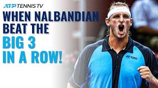 When David Nalbandian Beat the Big 3 ALL IN A ROW at Madrid 2007!