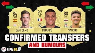 FIFA 20 | NEW CONFIRMED TRANSFERS & RUMOURS 