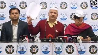 BJP Misleading People of Unauthorised Colonies by Giving 'Fake Papers' : Manish Sisodia