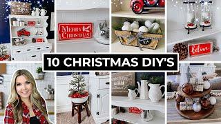 10 Christmas DIYs...that you will actually USE (Super Easy to Create)