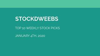 1.4.21 | Stock Picks | Top 10 Stocks to Buy This Week | @StockDweebs | #ABNB #WMT #NIO #PFE #NKE