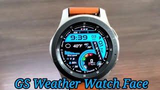 Top Galaxy Watch/Gear S3 Premium Weather Watch Face