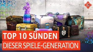 Top 10 Sünden dieser Spiele-Generation | Top 10