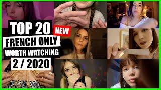 ASMR / FRENCH LANGUAGE ONLY (Whispering, Mouth Sounds, Examinations) / TOP 20 / 2/2020 / ASMR Charts