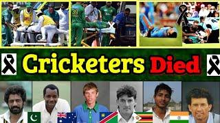 Cricketers Who Died Unexpectedly in the field | 15 Cricket Players Died on the Pitch |