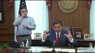 Florida Gov. Ron DeSantis gives COVID-19 update | 10News WTSP