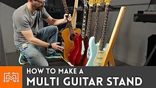 How to Make a Multi Guitar Stand