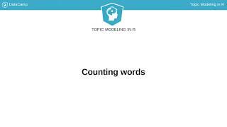 R Tutorial : Counting words