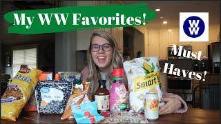 MY WEIGHT WATCHER MUST-HAVES | Favorite Snacks | ALL PLAN POINTS