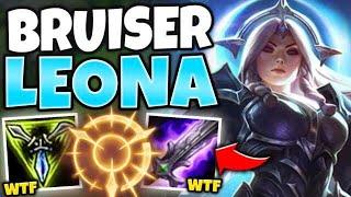 WTF?! BRUISER LEONA TOP WINS EVERY MATCHUP! THE REAL MENACE OF TOP LANE - League of Legends