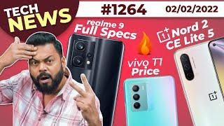 realme 9 Full Specs, OnePlus Nord 2 CE Lite Coming, vivo T1 Price,Tab S8 Ultra First Look-#TTN1264