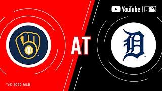 Brewers at Tigers | MLB Game of the Week Live on YouTube