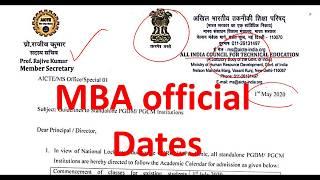 MBA MMS PGDM Admissions. Colleges start from Aug 1, No hike in fees - AICTE. Good News for MBAs!