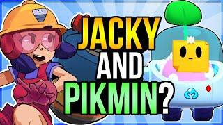 ALL GADGETS EXPLAINED! NEW BRAWLER JACKY & PIKMIN?! 7 New Skins! Brawl Talk!