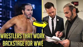 10 Wrestlers YOU DIDN'T KNOW Worked For WWE Backstage!