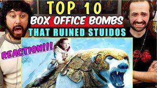 TOP 10 Box-Office BOMBS That RUINED Studios - REACTION!!!