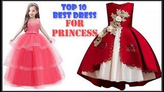 Top 10 Best Kids Dresses For Princess ,Children Evening Party Dress, Girl Party Wedding Dress,