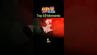 Naruto top 10 best moments (1) Might guy opens the 8th gate against Madara