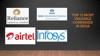 Top 10 Most Valuable Companies in India 2020-21