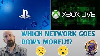 Which Console Online Service Goes Down the MOST!? (Is it Even Close!?)