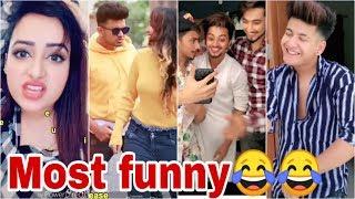 Mr. Faisu Jannat zubair Gima Ashi Manjul Riyaz Sagar Awez Most Funny Tiktok video Compilation 2 HD