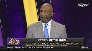 [BREAKING] James Worthy REPORT LeBron return tonight lead Lakers crush Grizzlies