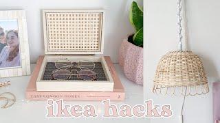 Ikea Hacks and DIYs ✂️Cane home decor ideas | Easy and budget friendly