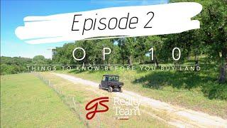 Top 10 Things to Know When Buying Land: Part 2 of 3