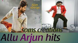 ALLU ARJUN TOP 10 MOVIES ALL TIME HITS