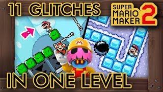 Super Mario Maker 2 - 11 Glitches (& Some Trolls) in One Level