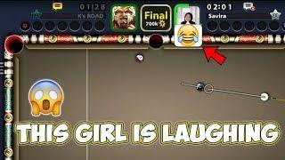 THIS GIRL WAS LAUGHING and got an EPIC Lesson -  GETTING MADRID RING IN 8 Ball Pool - GAMINGWITHK