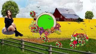 new green screen effects background top10 love green  screen girl with flower effects 2020
