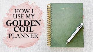 GOLDEN COIL PLANNER & HOW I USE IT + 10% OFF CODE!