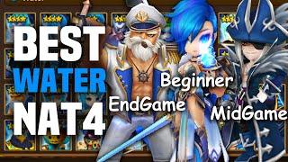 BEST Water NAT 4 Ranking! Beginners/ Mid Game/ End Game - [Monster Tier List 2020] - Summoners War