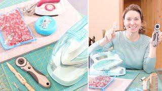 SIMPLE SEWING TOOLS YOU NEED FOR BETTER SEWING | the best essential sewing supplies | SEW WITH ME