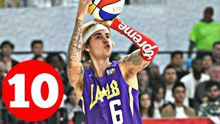 Justin Bieber Top 10 plays in NBA Celebrity Game (UPDATE for Top 6)