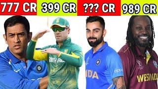 Top 10 Richest Cricketers in World 2020 | Virat Kohli , Chris Gayle | AB de Villiers, MS Dhoni