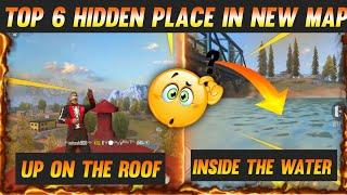 TOP 6 HIDDEN PLACE IN NEW MAP ALPINE || NEW HIDDEN PLACE IN FF || SHAHNWAZ GAMERZ