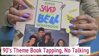 ASMR * 90's Book Tapping * Tapping & Scratching * Fast Tapping * No Talking * ASMRVilla