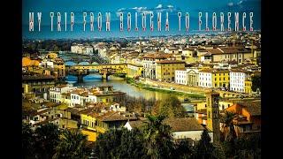 travel by train from bologna and florence italy كيف تذهب من بولونيا إلي فلورانس إيطاليا بالقطار