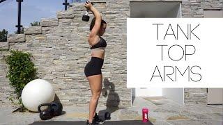 10min TANK TOP ARMS At-Home Workout – Day 2