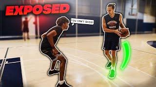 Trash Talking High School Hooper EXPOSED! 1v1 Basketball in LA!