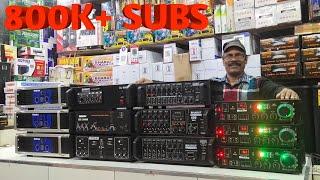 BHARAT ELECTRONICS THANKS FOR 800K+ SUBS BEST DJ SYSTEM AND BLUETOOTH MIXER 300 WATT ECHO AMPLIFIER