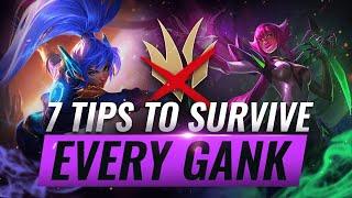 7 GAME-CHANGING Tips To ESCAPE EVERY Gank - League of Legends Season 10