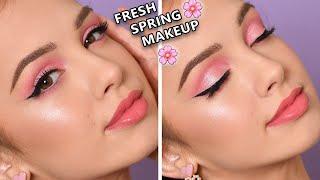 SIMPLE PINK Smokey Eye - Spring Makeup Tutorial