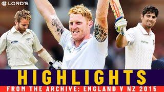 Stokes Hits Fastest 100 at Lord's in Incredible Comeback Win | England v NZ 2015 | Lord's