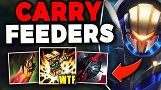 FEEDING BOT LANE? NO PROBLEM! RANK 1 JAYCE SHOWS YOU HOW TO CARRY - League of Legends