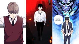 TOP 10 SCHOOL MANGA/MANHWA/WITH MAIN CHARACTER THAT LOOKS WEAK BUT ACTUALLY OVERPOWERED