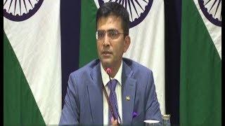 Indian Foreign Ministry briefs media